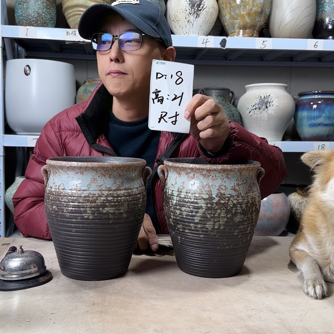 18@21 紫砂花盆尺寸