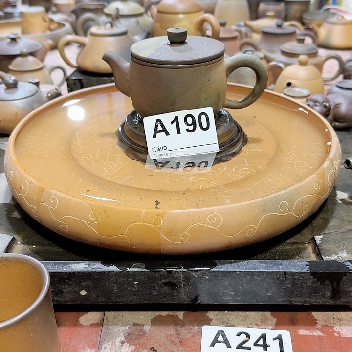 紫砂茶壶坭兴陶柴烧