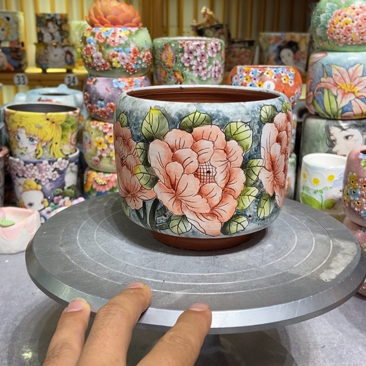 景德镇艺术手绘作品