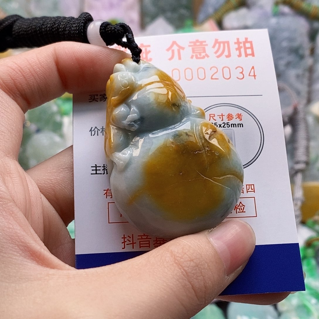吊坠(不含链)未镶嵌翡翠向****^