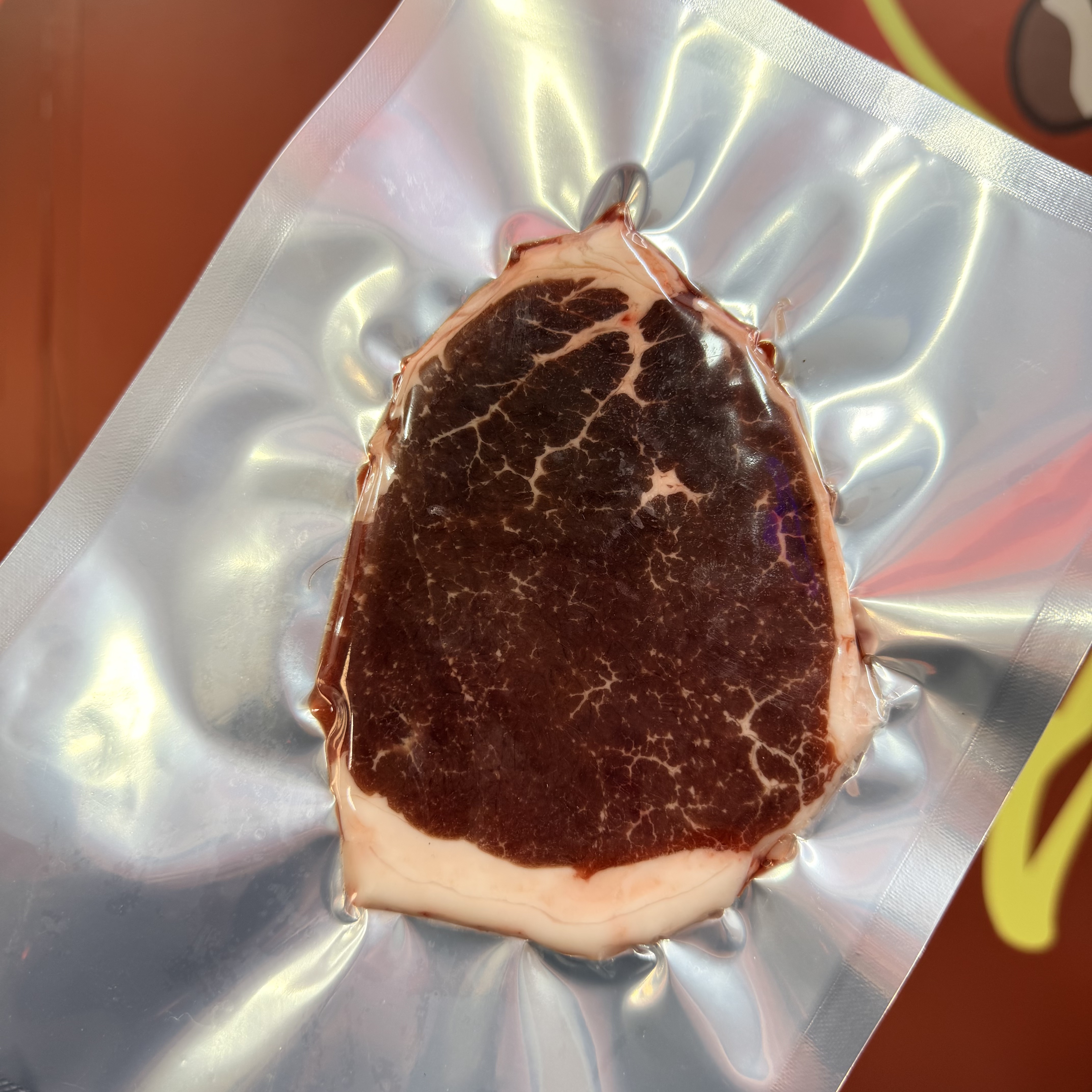 原切牛排【原切牛排】安格斯牛上脑肉 鲜切真牛肉 煎烤皆美味