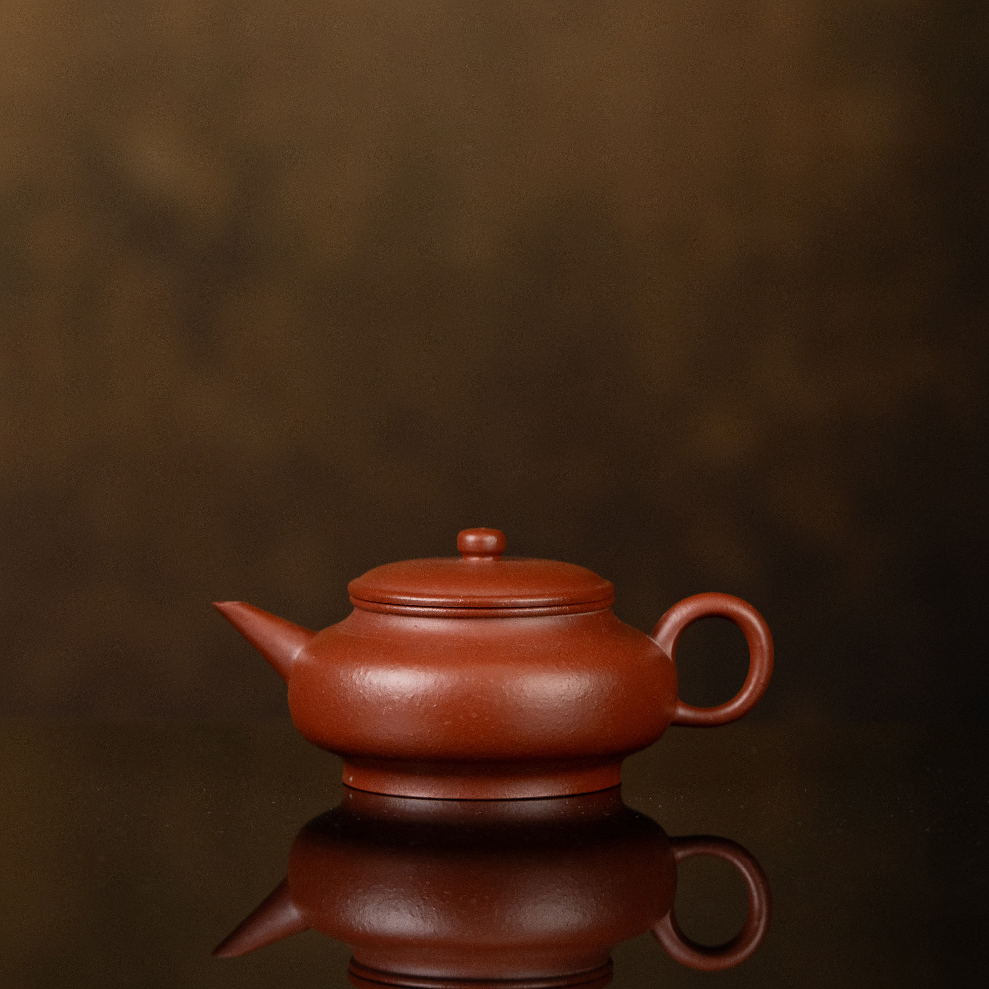 【利贞l大亨水平】原矿朱泥 约190cc 手工制作 紫砂壶茶具JS