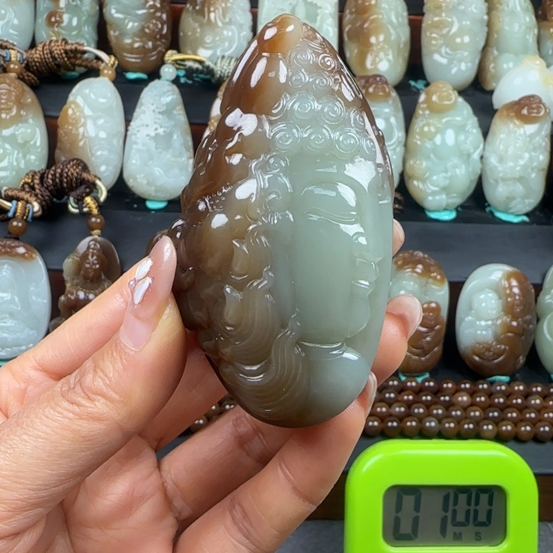 和田玉挂件未镶嵌