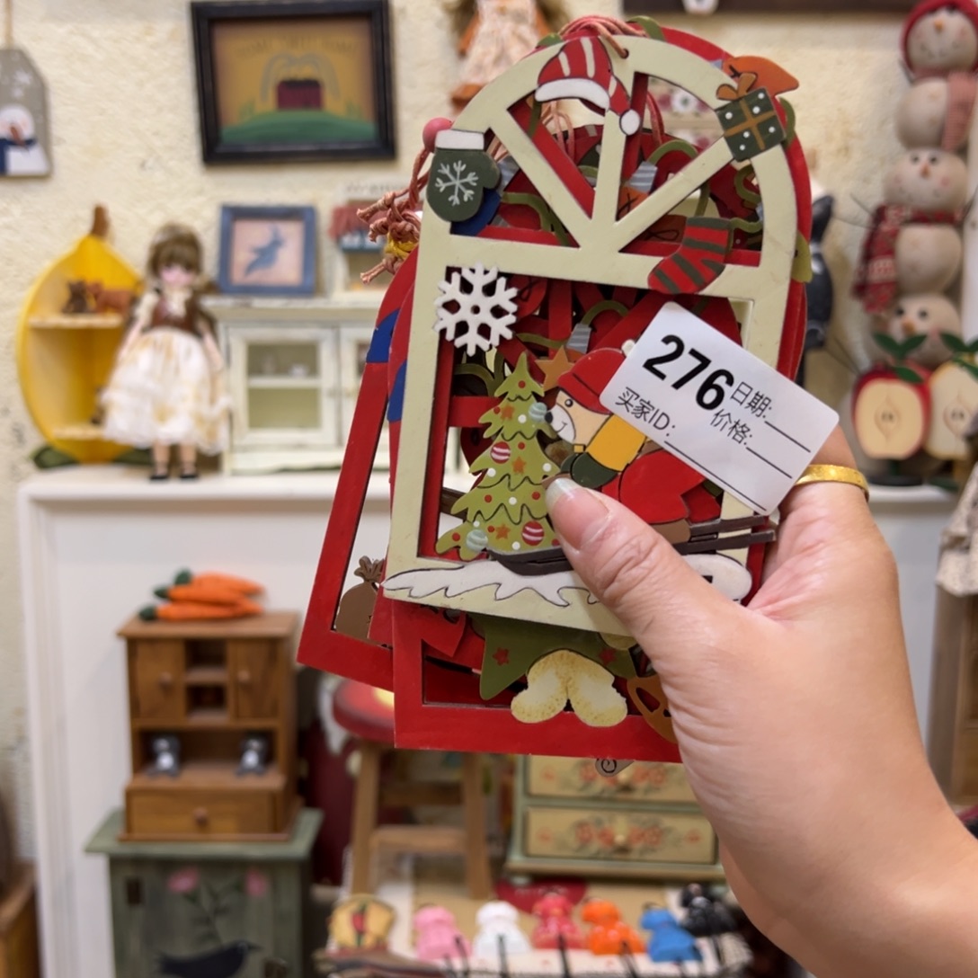 木清！外贸出口样品挂件摆件276