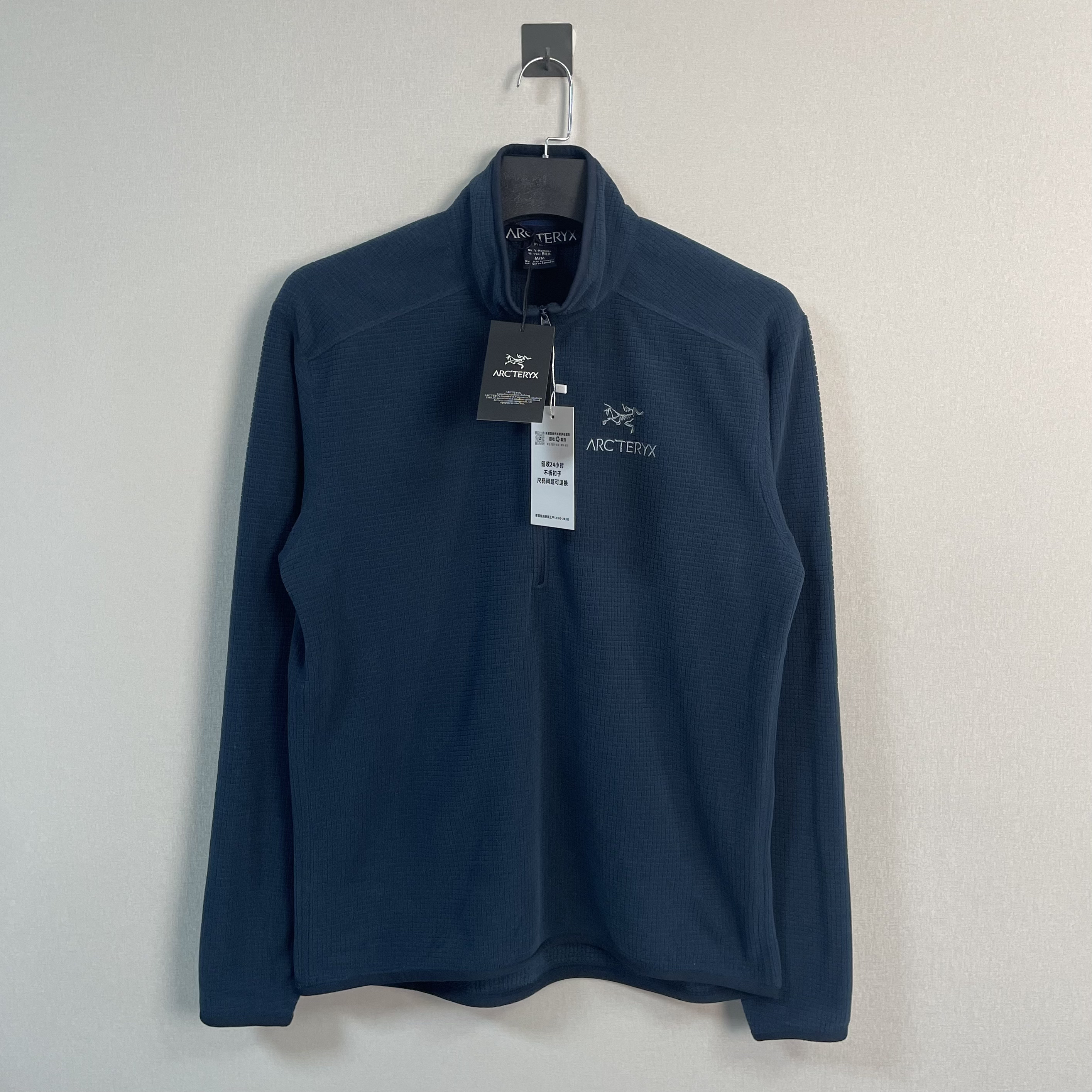 未使用 ARC'TERYX/始祖鸟 Delta AR半拉链抓绒卫衣/M码/价5900