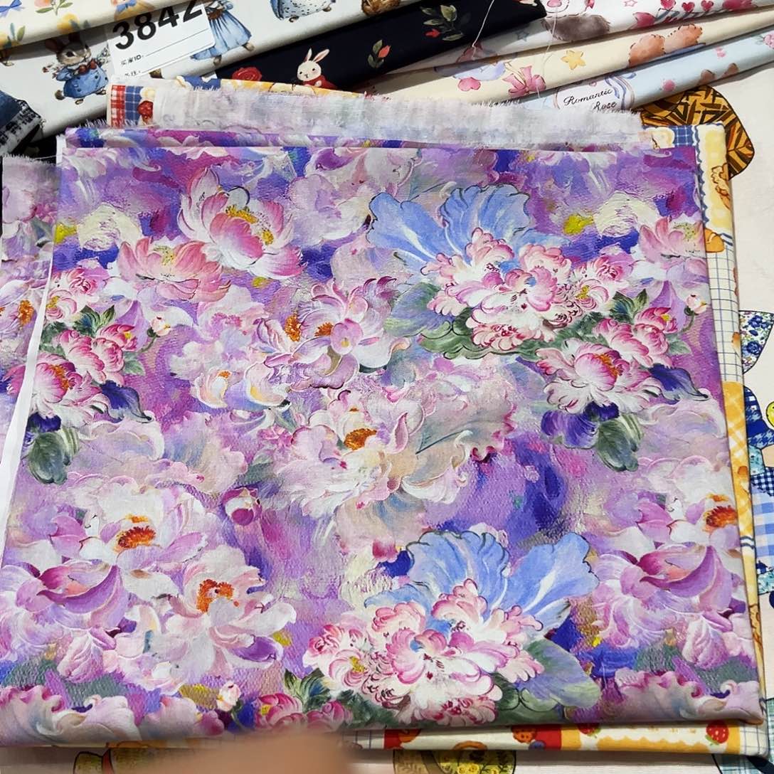 棉福袋一米价纯棉平布1.1米宽果子块