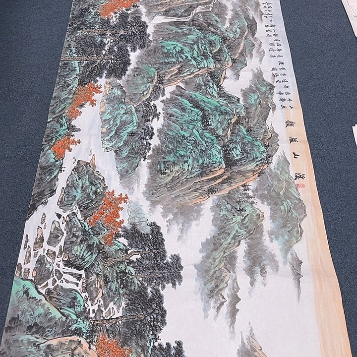 国画纯手绘字画宣纸