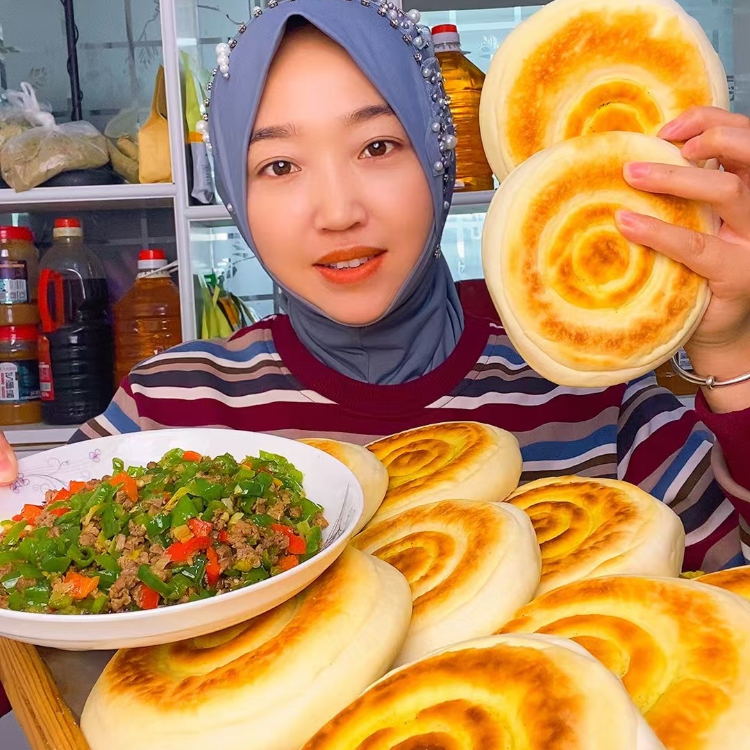 固原特产泡馍白面饼