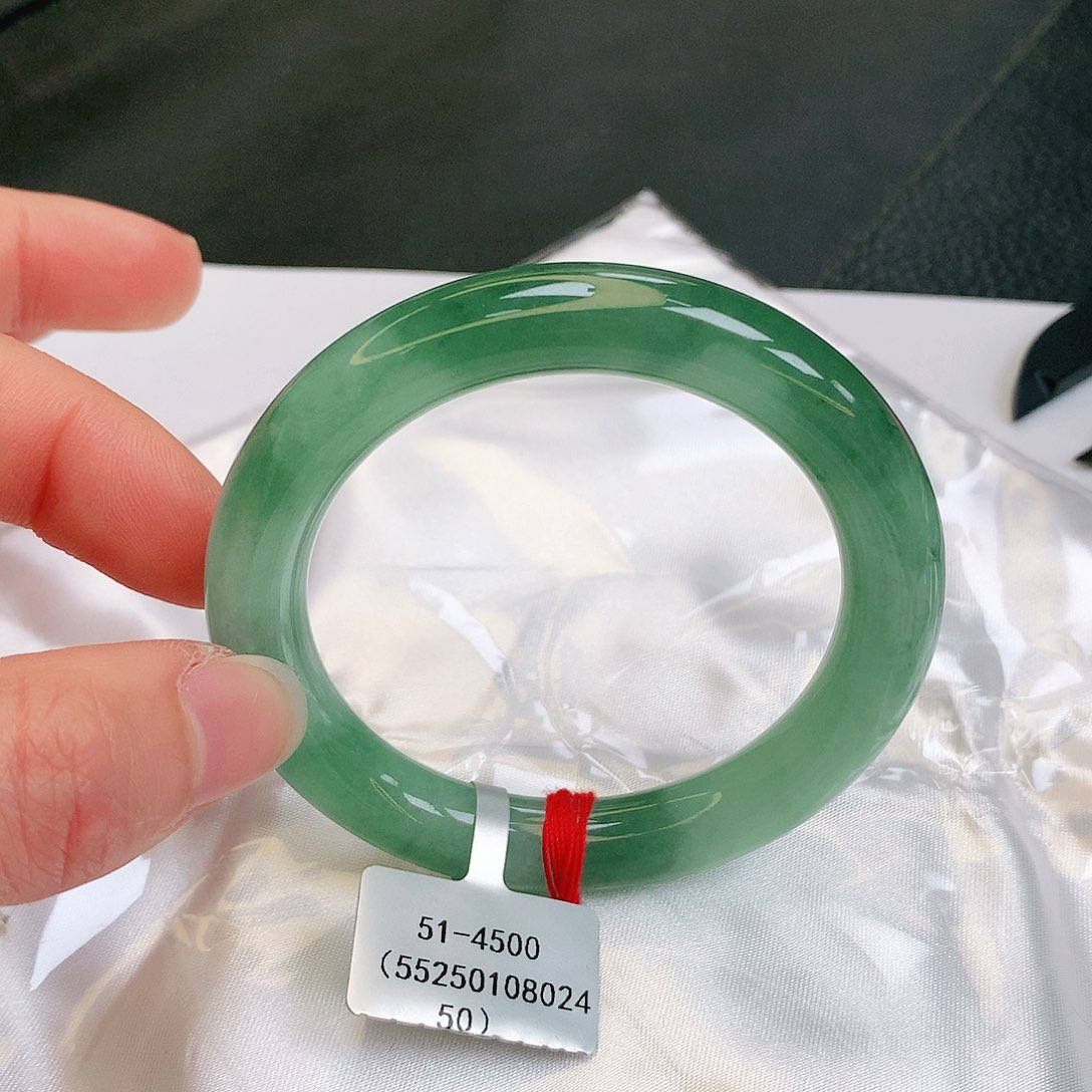 【闪购商品】翡翠手镯未镶嵌缅甸天然a货翡翠