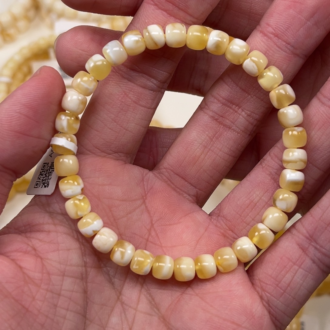 蜜蜡手串未镶嵌蜜蜡手串6.5
