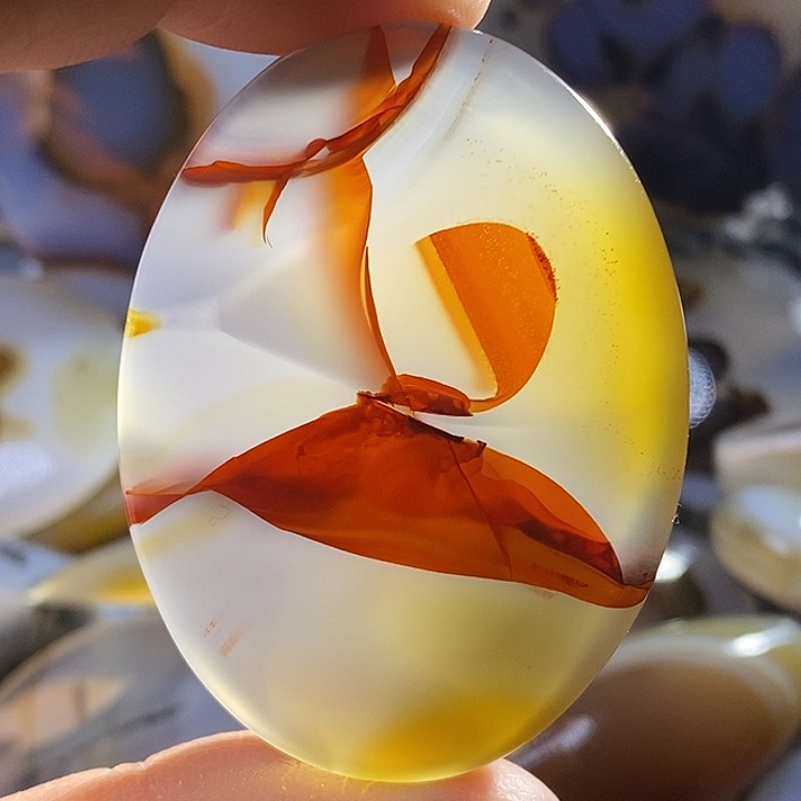 未镶嵌颈饰玛瑙/玉髓