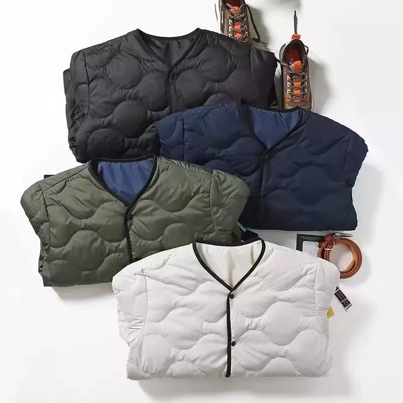 男装/女装 高级轻型羽绒宽松(外套)羽绒服连帽正反两面穿9005