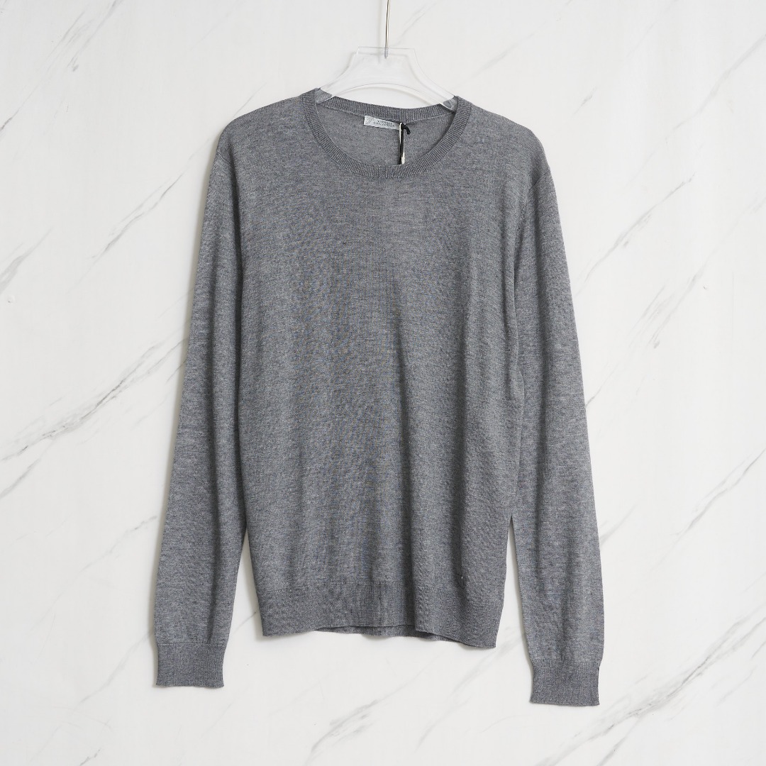 Versace男士徽标圆领长袖针织衫/VSBU00635