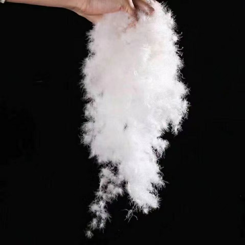 羽绒被填充物鹅绒吊绒大朵绒50克