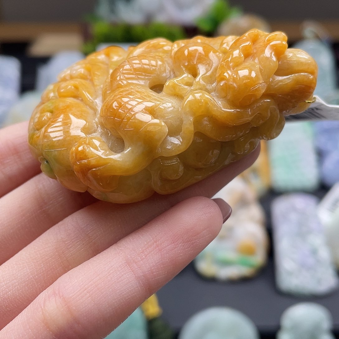 翡翠吊坠(不含链)未镶嵌
