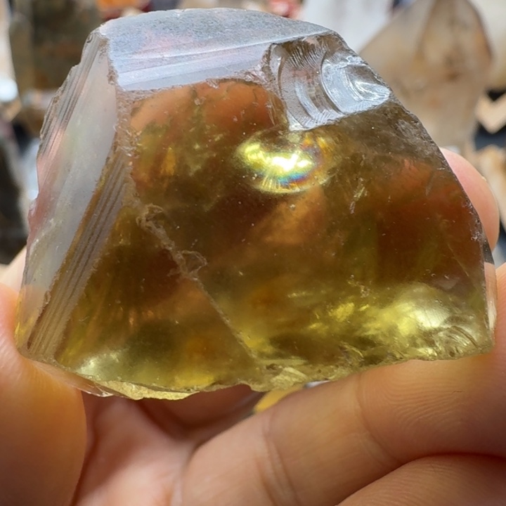 石材巴西黄水晶福利