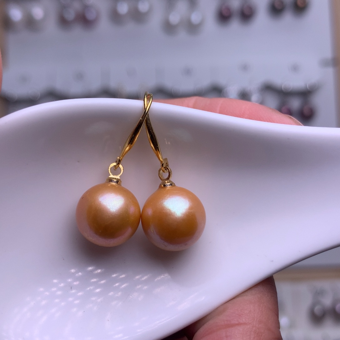 未镶嵌耳饰淡水珍珠