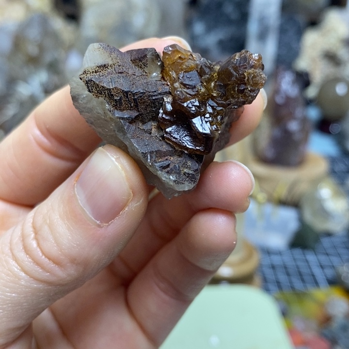 水晶水晶柱未镶嵌