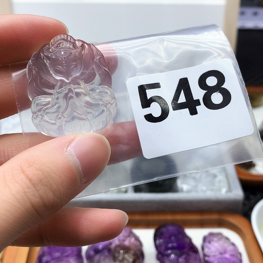 水晶颈饰未镶嵌吊坠