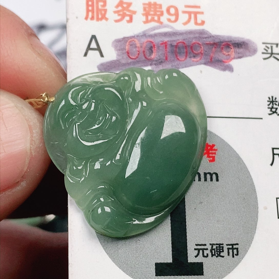翡翠吊坠(不含链)未镶嵌