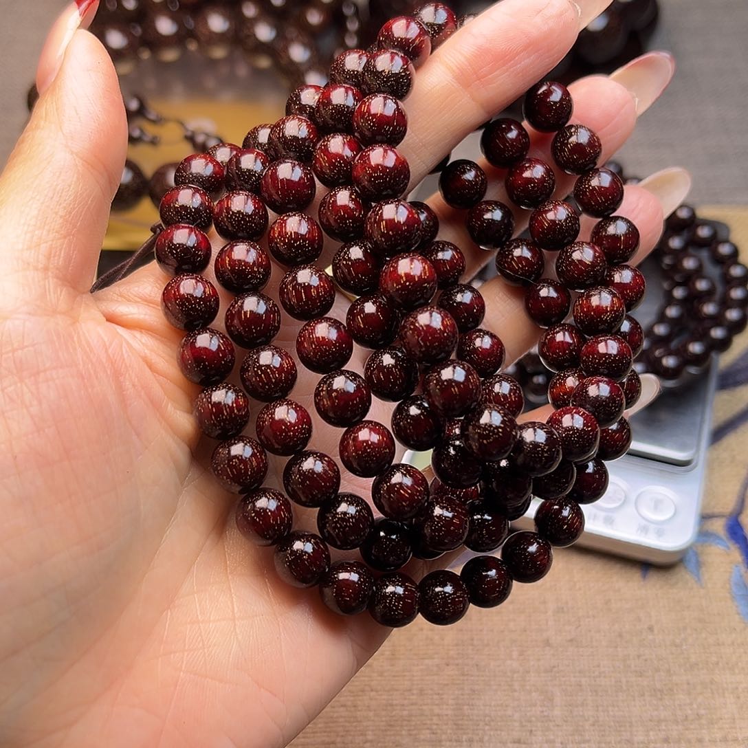 檀香紫檀（小叶紫檀）0.8 108满天星