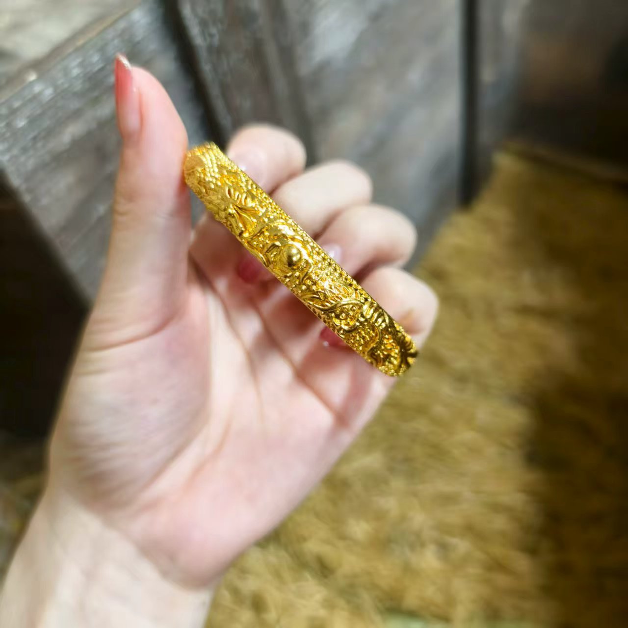 一个现代家居复古摆件JS088