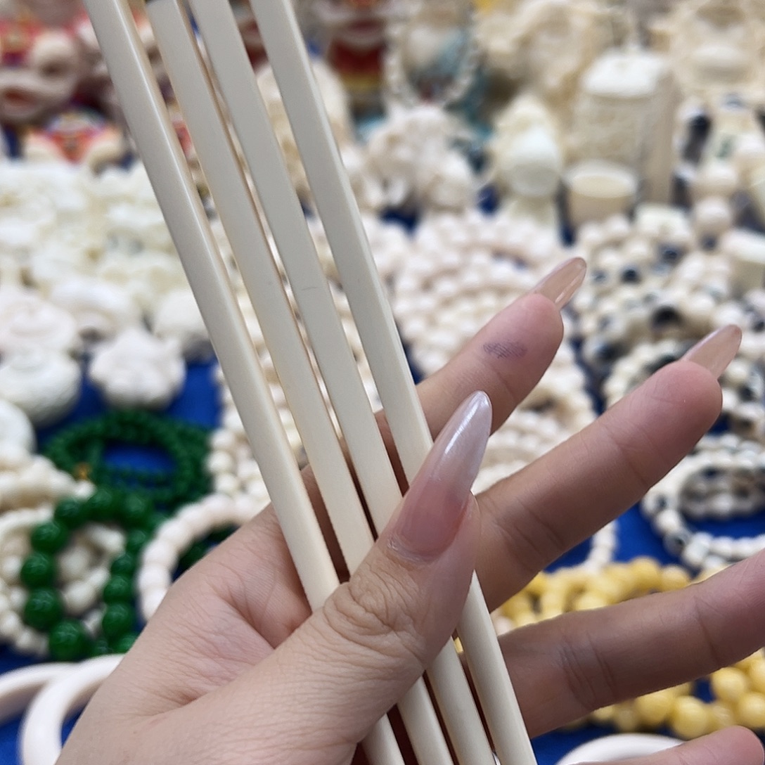 猛犸象牙手串/手链/手镯3双筷子