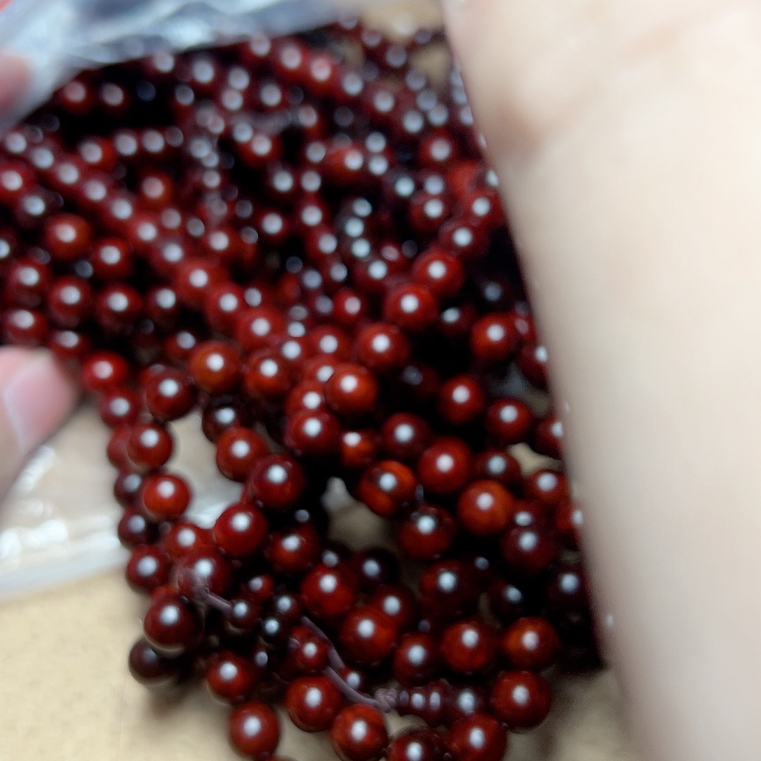 手串/手链小叶紫檀08泥料108金星