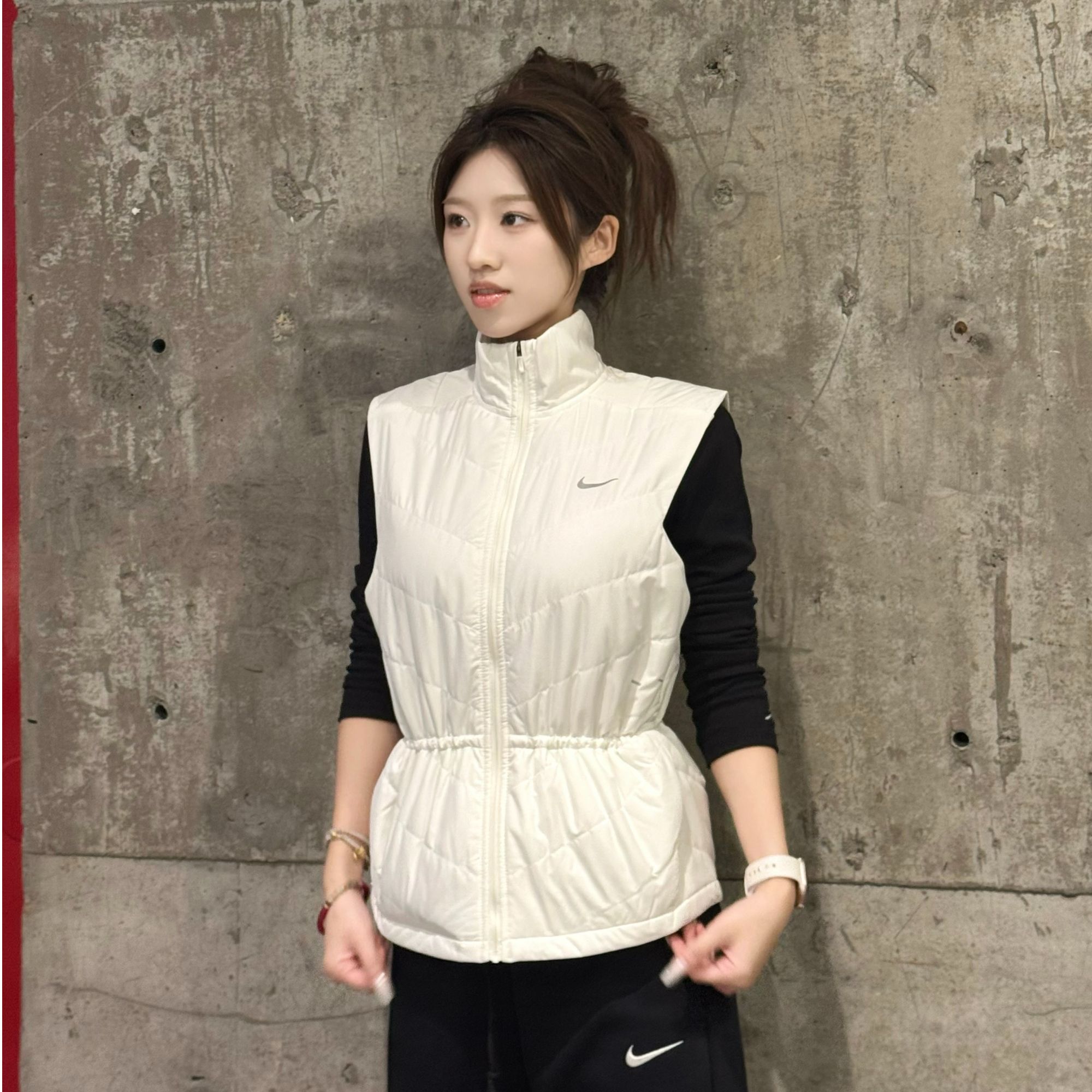 【滔搏联动】耐克女子AS W NK SWIFT TF FILLVEST棉背心 HV2656-133