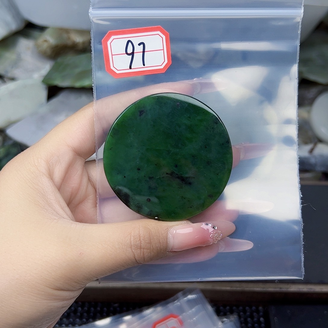 和田玉珠宝半成品未镶嵌