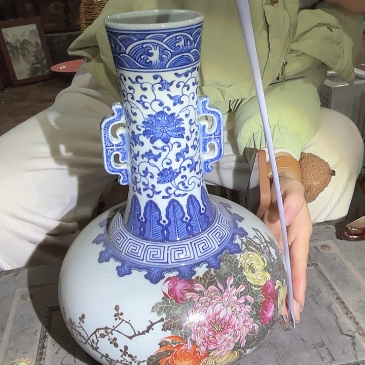 摆件陶景德镇高温陶瓷64