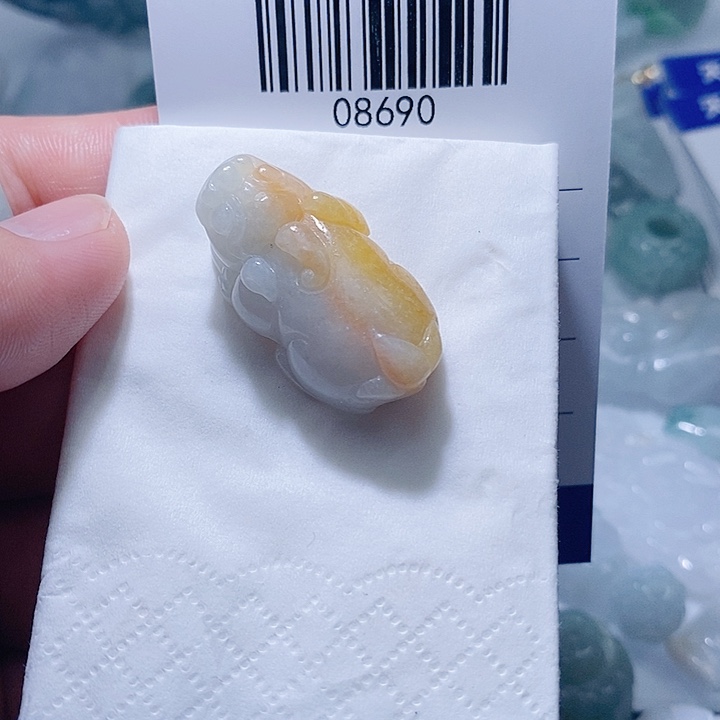 翡翠未镶嵌颈饰天光墟翡翠市场现金代购