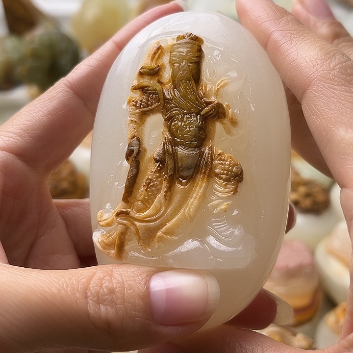 石材古青石不退换关公