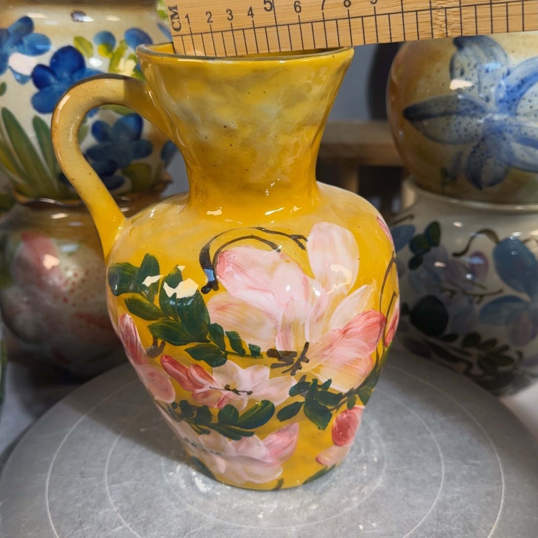 釉下彩手绘（微瑕慎拍66
