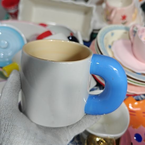 杯子瓷陶瓷餐具杯碗盘微瑕介意慎拍