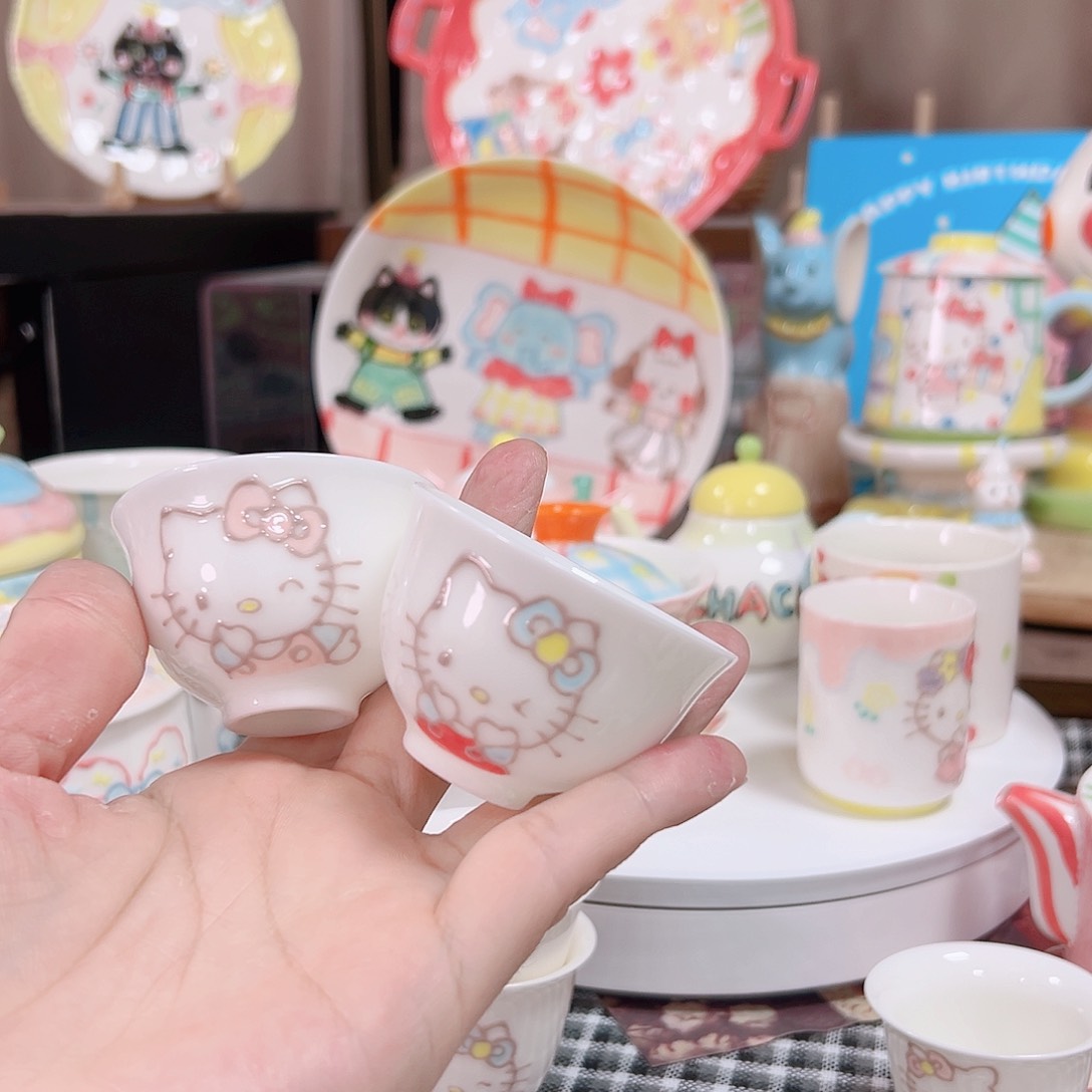 可爱陶瓷高温手作