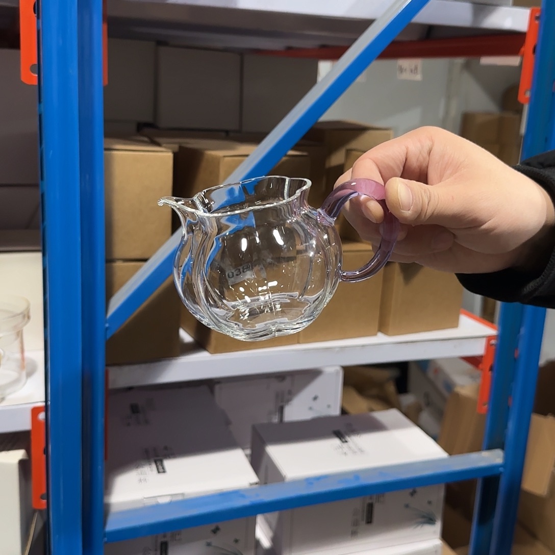 601高硼硅玻璃纳福公杯紫色