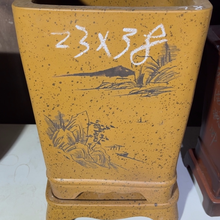 紫砂花盆紫砂花盆