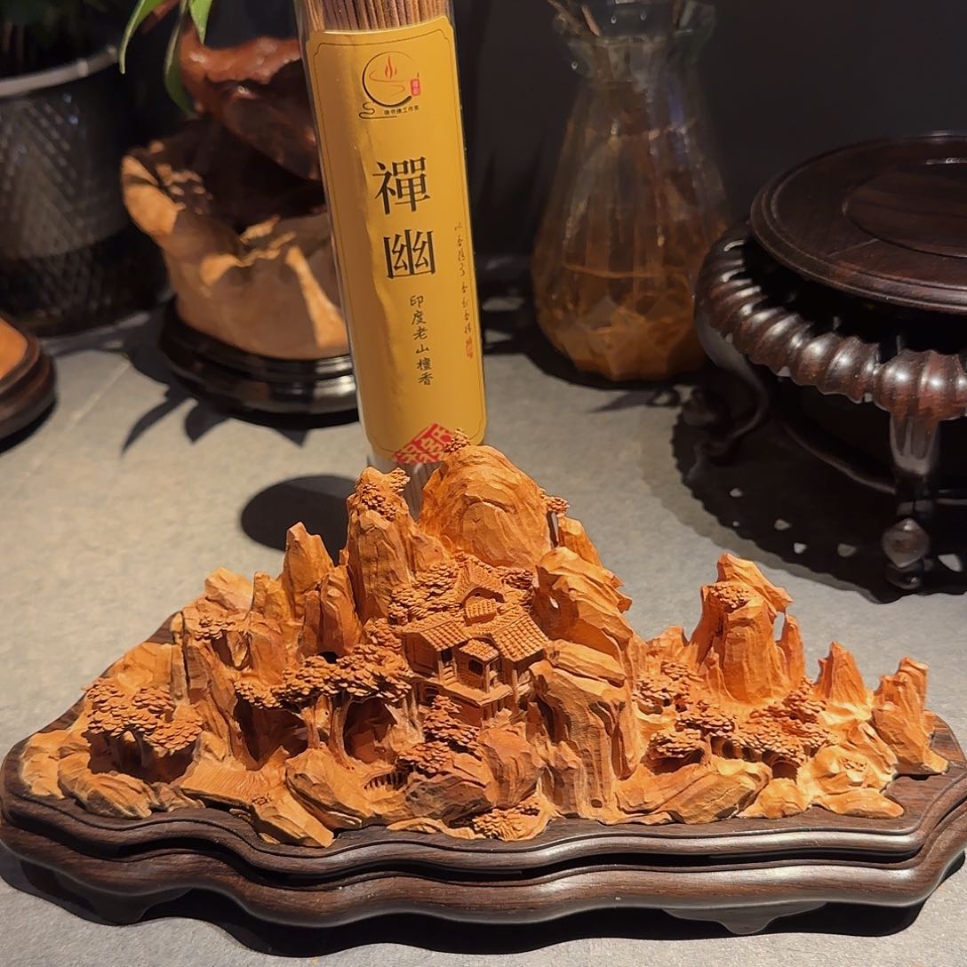 檀香木柳*印度老山檀香香炉