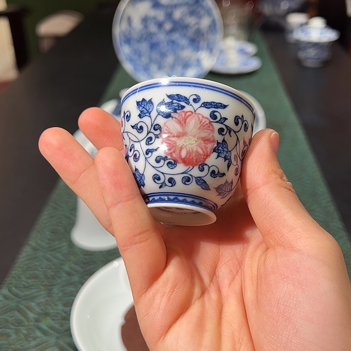 微瑕臻玉古坊原矿孔雀石釉里红