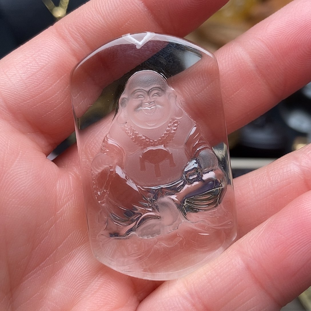 水晶天然水晶吊坠未镶嵌