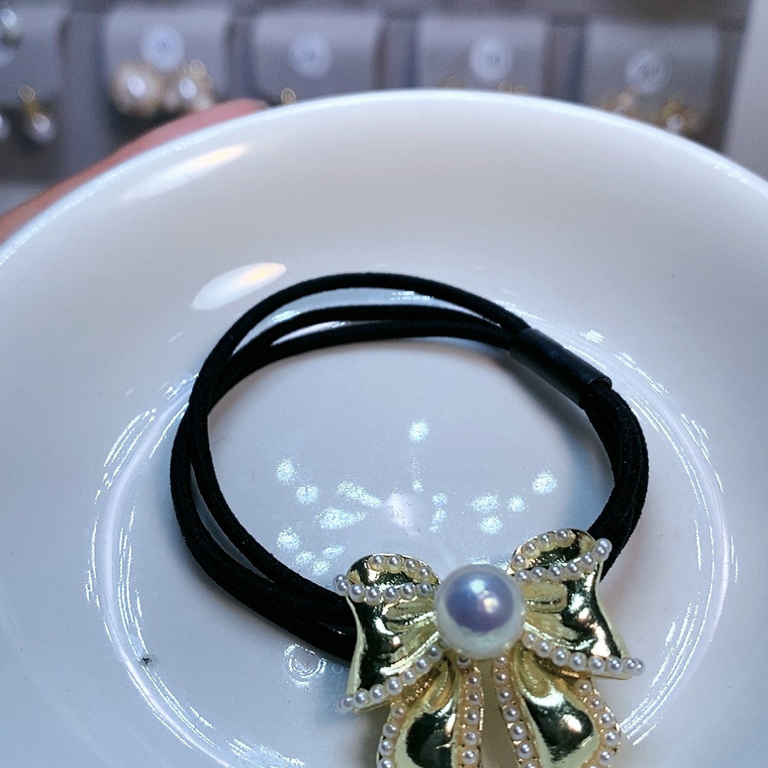 【闪购商品】淡水珍珠发绳未镶嵌