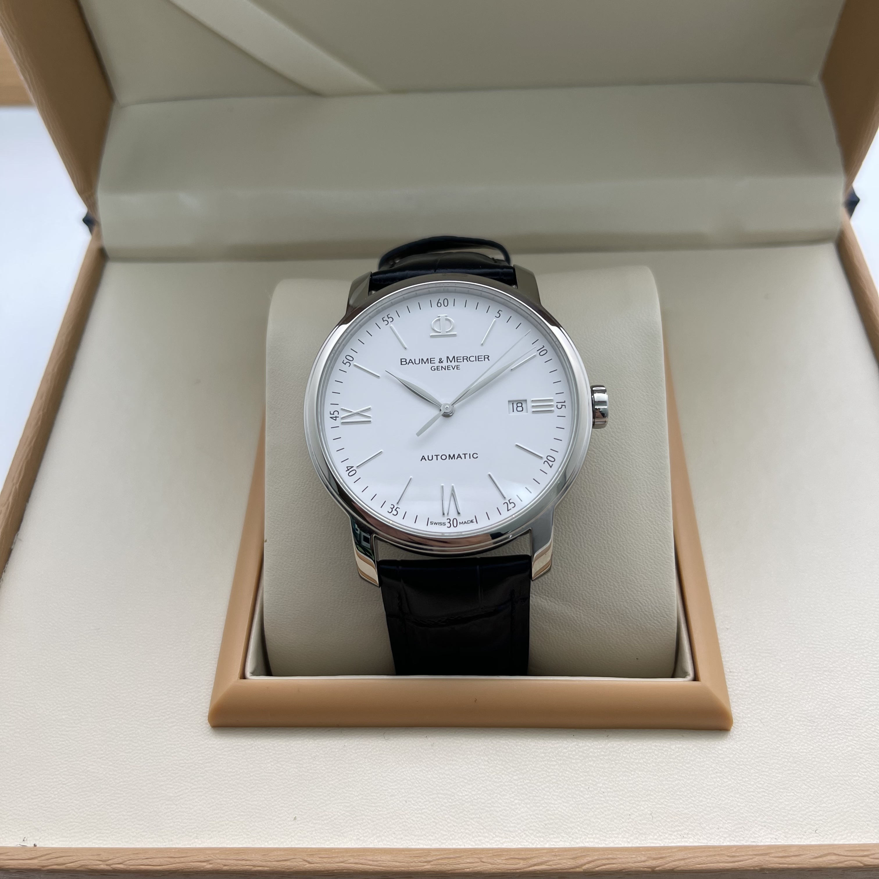 95新 Baume et Mercier/名士 克莱斯麦/A83393/自动机械/表径42mm