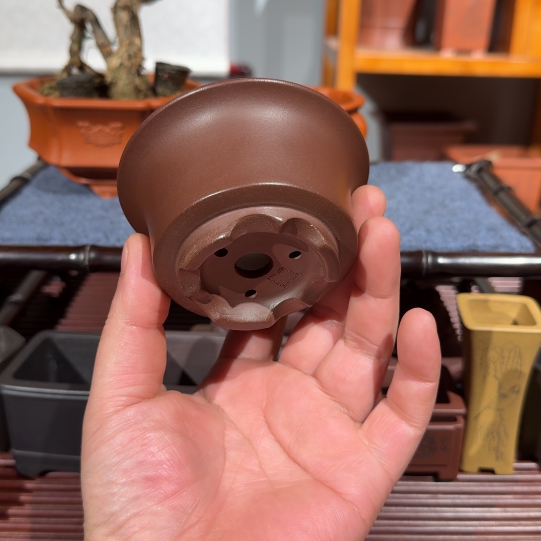 花盆紫砂原矿紫泥