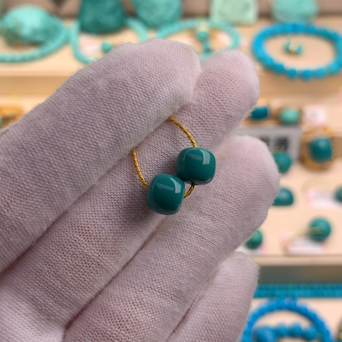 绿松石珠宝奇石未镶嵌