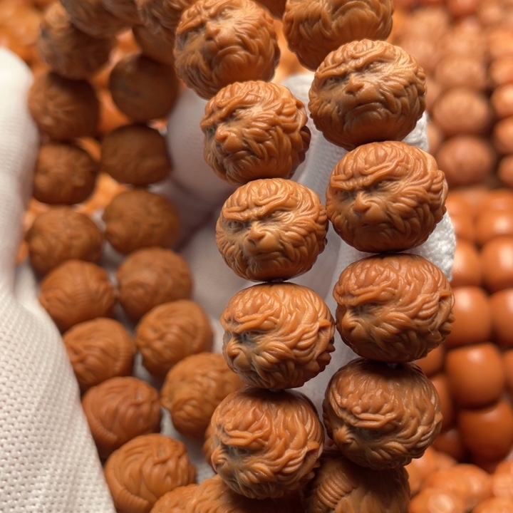 猴头核桃吊坠无**生斗战胜佛