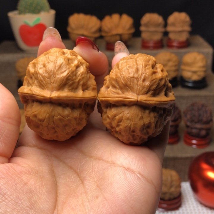 文玩核桃把件24玄武金蟾