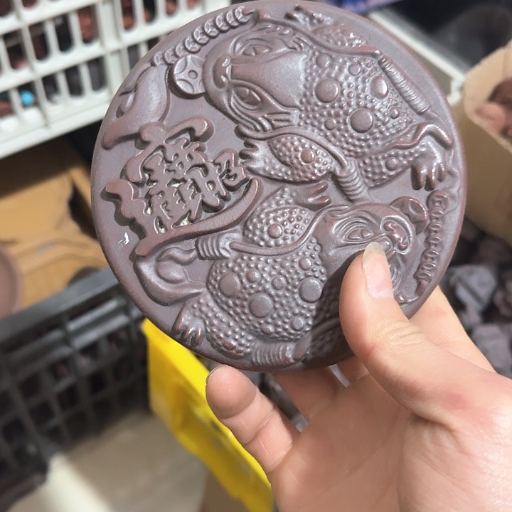 紫砂茶宠雕塑瑕疵茶宠