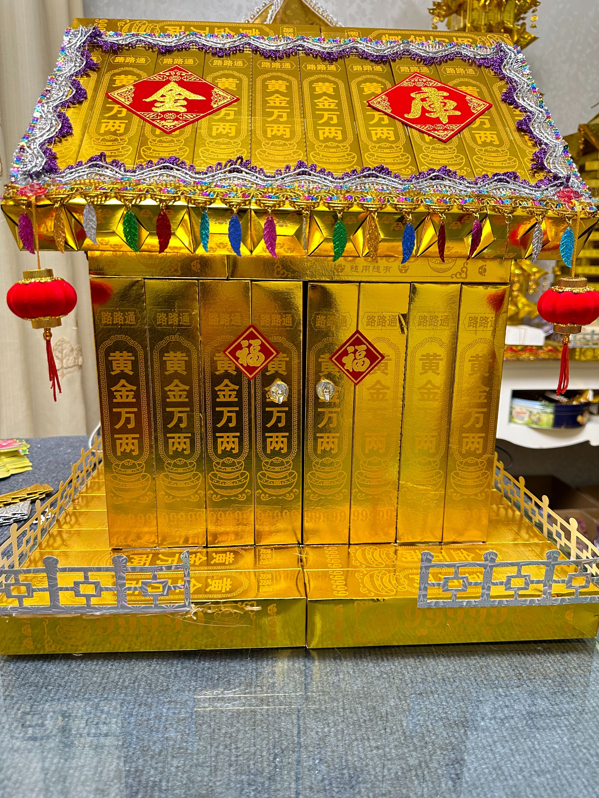 材料包  金库  银库  手工折纸DIY