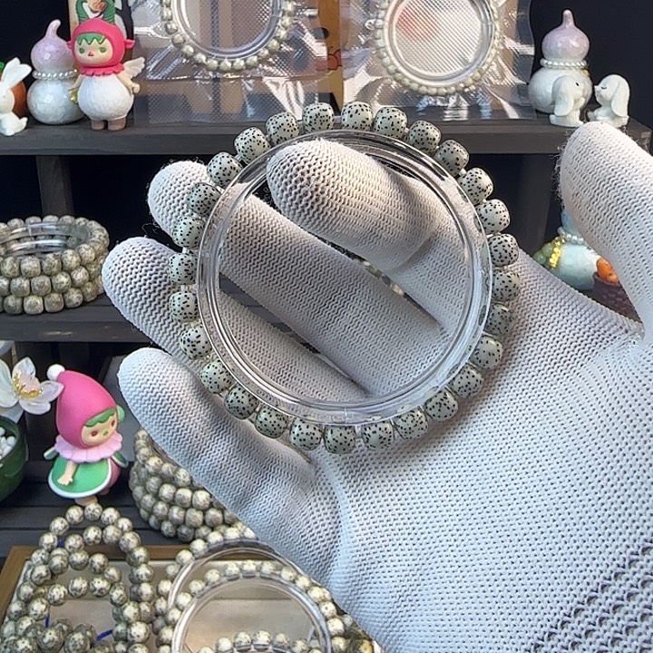 阿***福星月菩提吊坠石玉料瓷白